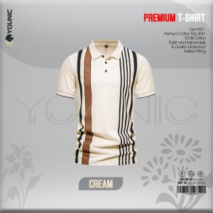 Premium Cotton Polo Shirt CREAM