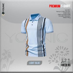 Premium Cotton Polo Shirt BLUE