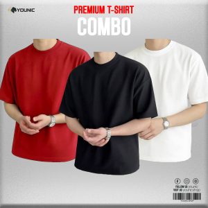Combo Drop Shoulder T-Shirt