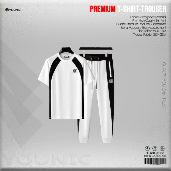 Trendy Mash T-Shirt Trouser Combo