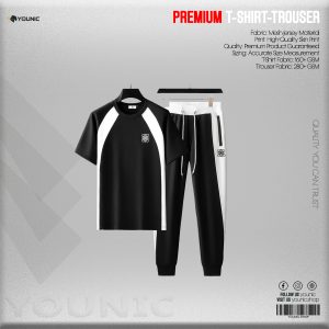 Trendy Mash T-Shirt Trouser Combo