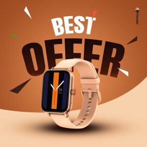 COLMI P81 Bluetooth Calling Smart Watch – Gold