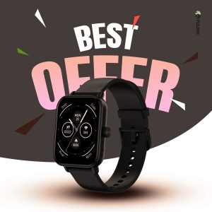 COLMI P81 Bluetooth Calling Smart Watch – Black